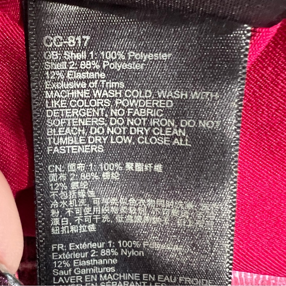 Marmot‎ women's size XL lightweight hooded windbreaker jacket pink thumbholes - Picture 11 of 14